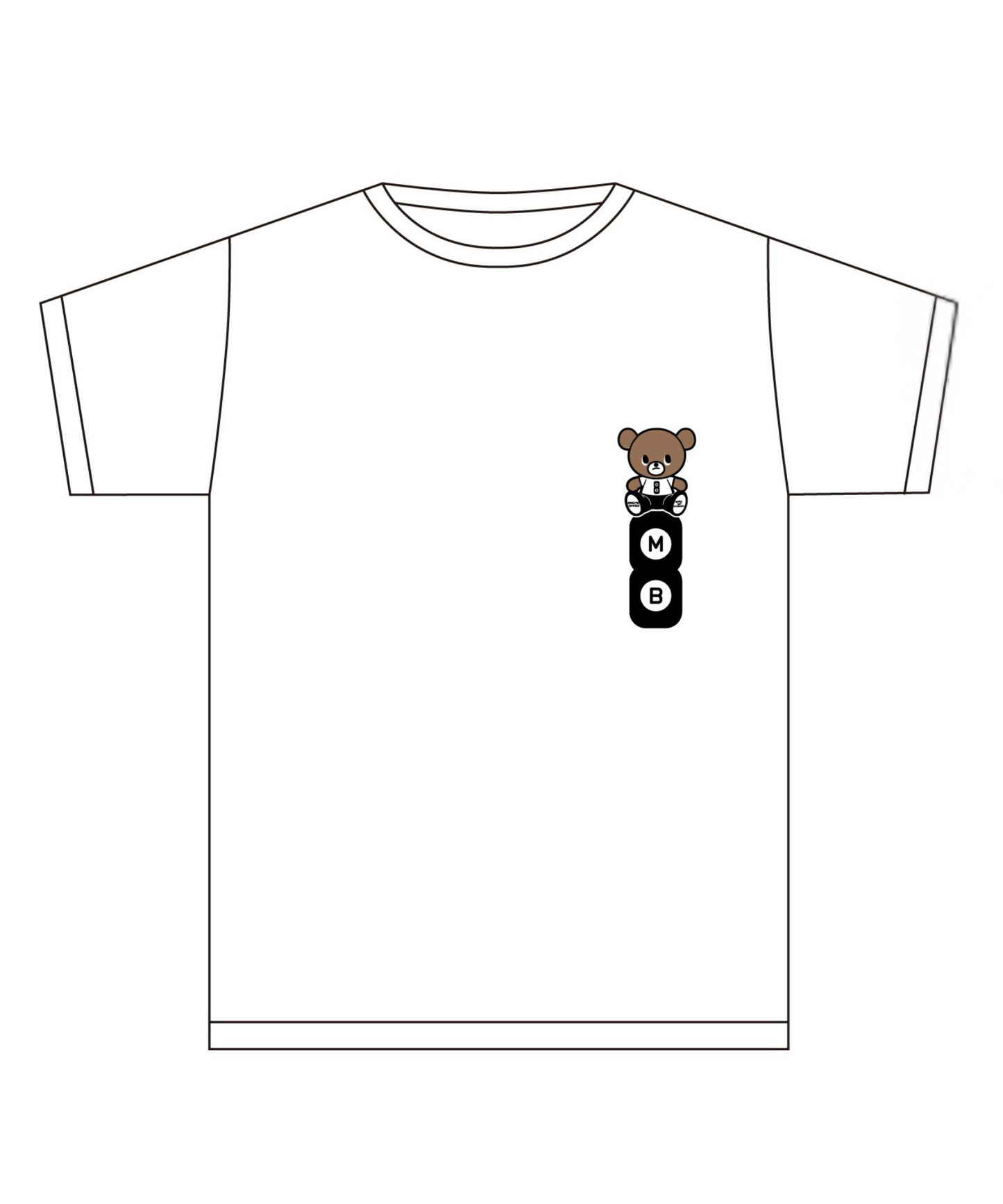MB8 One Point T shirts